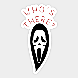 Who's There? Sticker